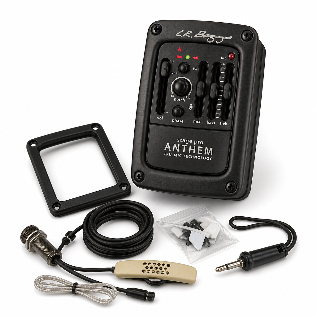L.R.Baggs Anthem Stage Pro 어쿠스틱 기타 픽업 + 마이크시스템
