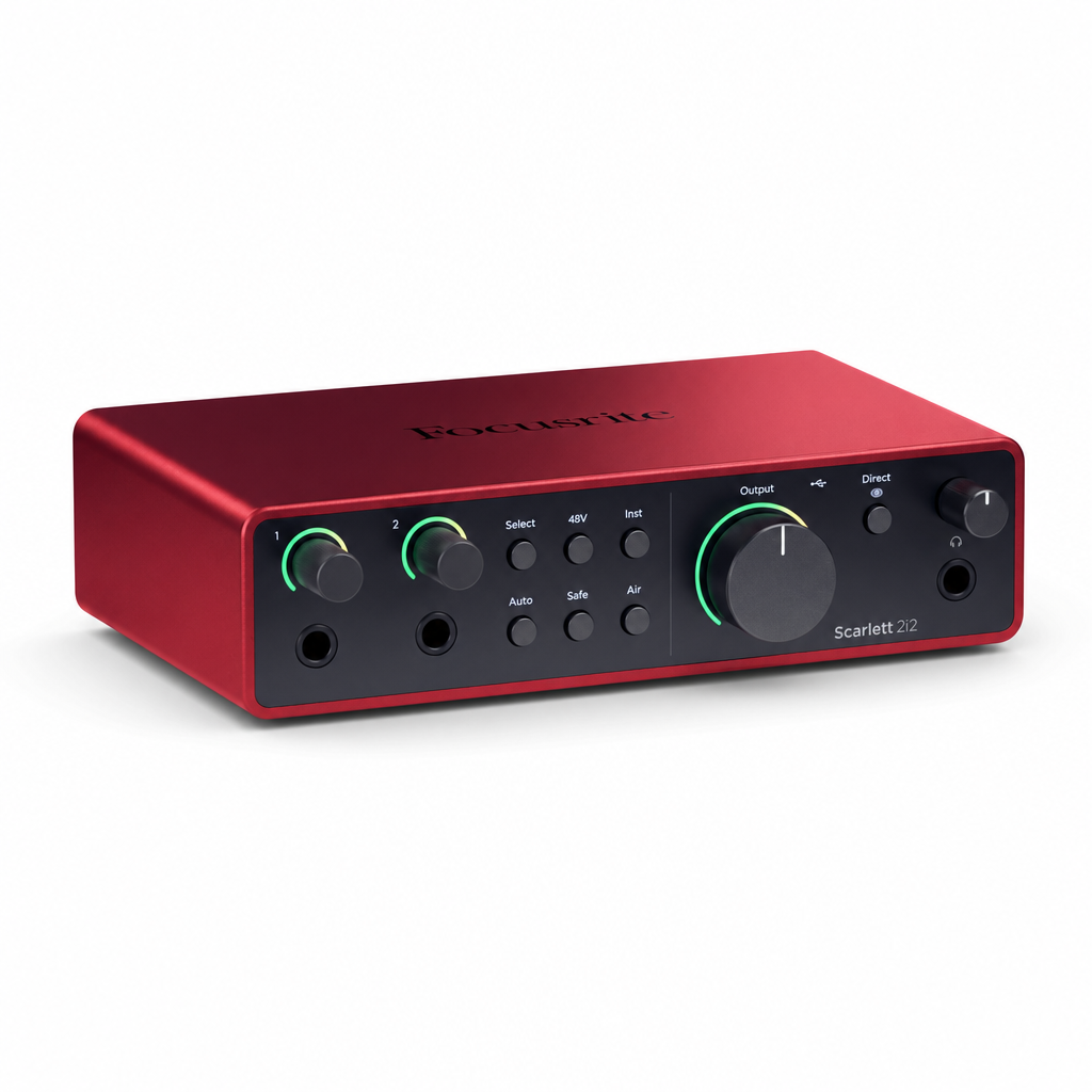 Focusrite Scarlett 2i2 (4th Gen)