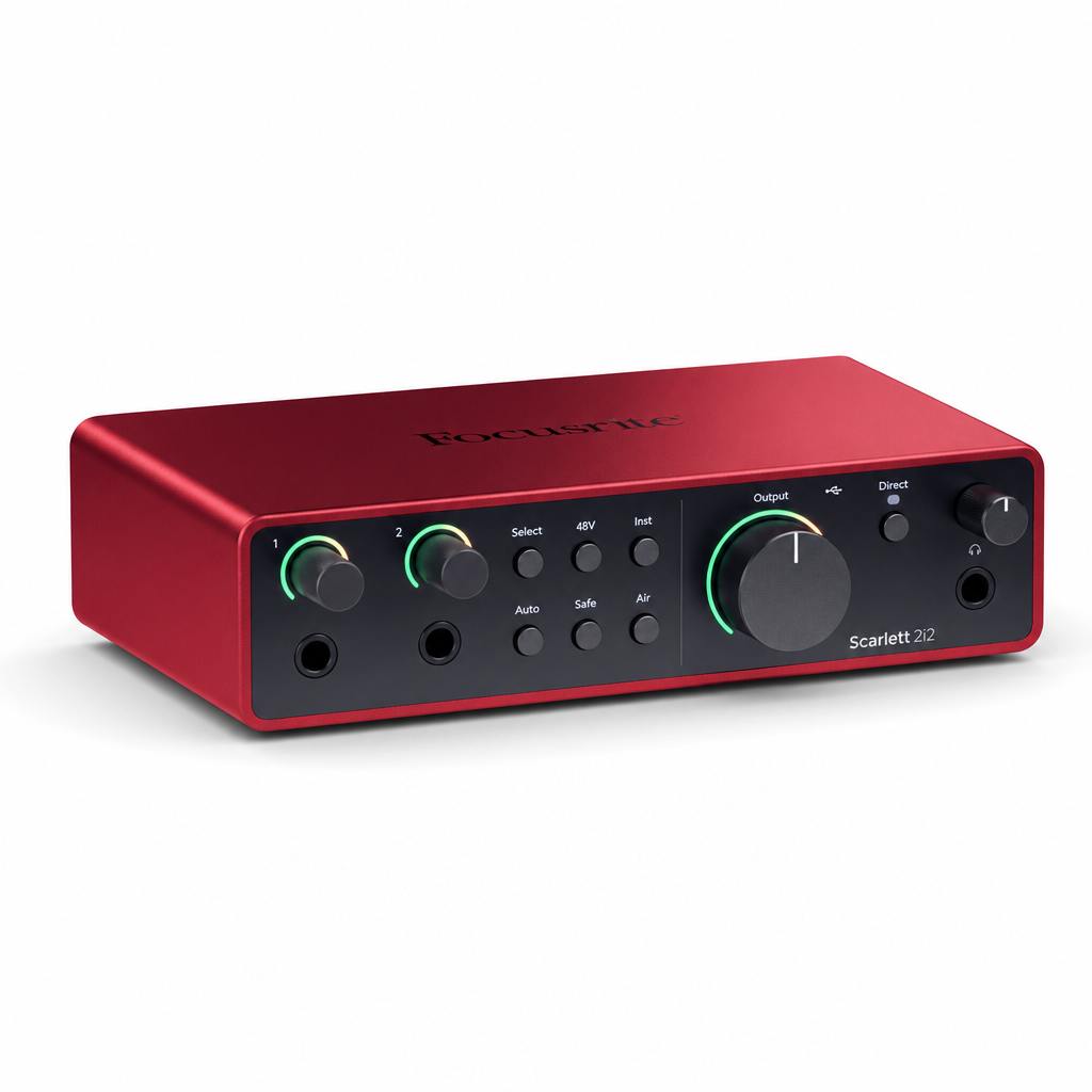 Focusrite Scarlett 2i2 (4th Gen)