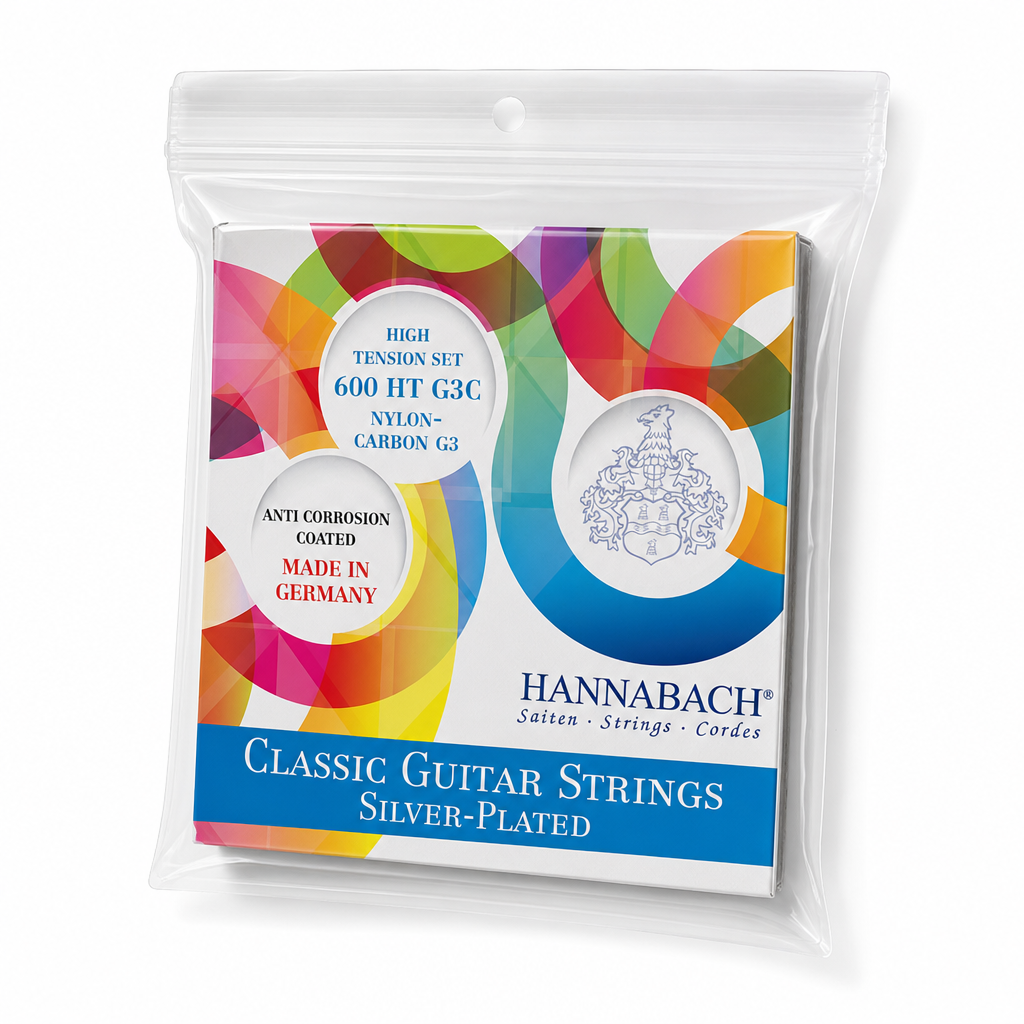 Hannabach Silver Plated High Tension G3 카본 G스트링 600HTG3C