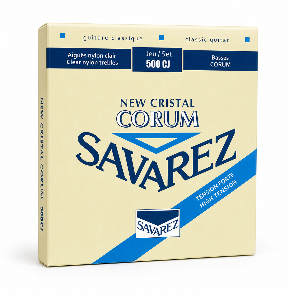 Savarez New Cristal Corum 클래식기타 스트링 High Tension 500CJ