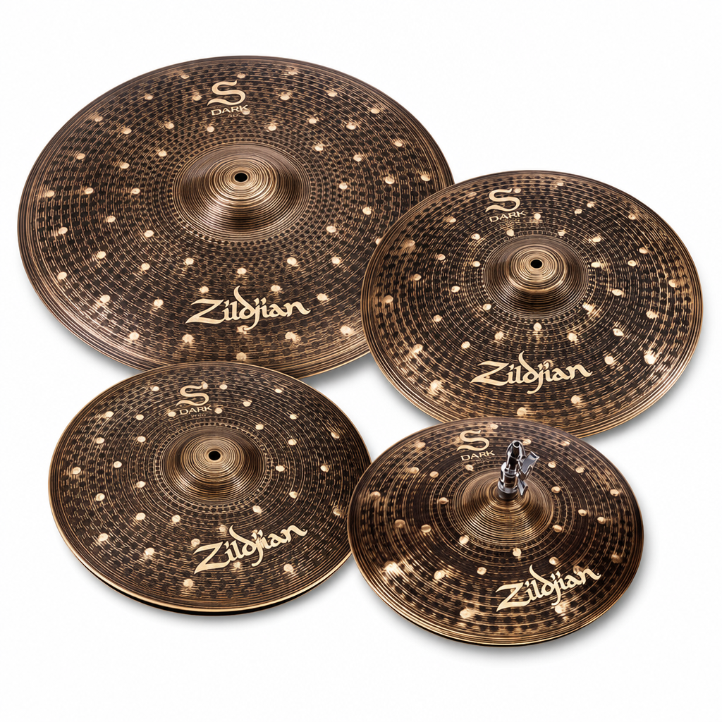 Zildjian S Dark 심벌 세트 (SD4680 — 14H·16C·18C·20R)
