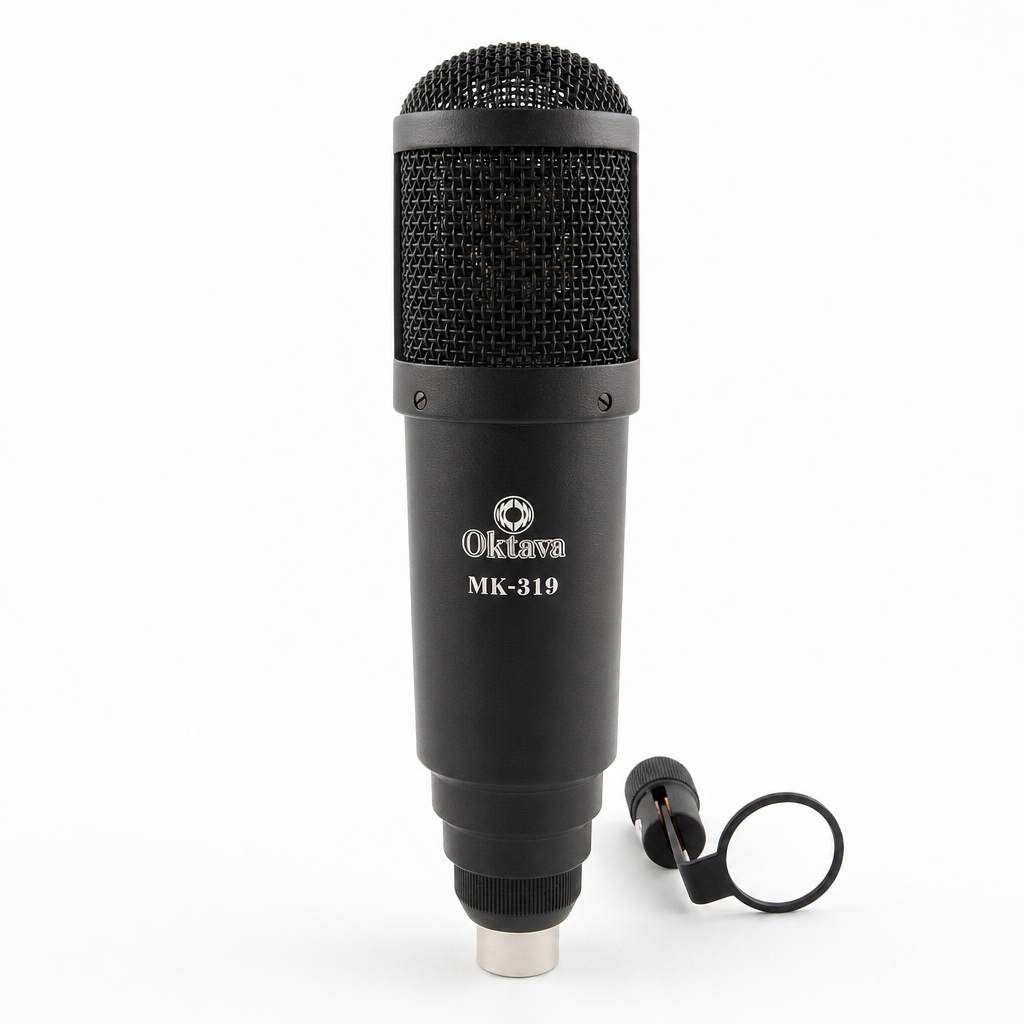 Oktava MK-319 단일지향성 콘덴서 마이크 (블랙)
