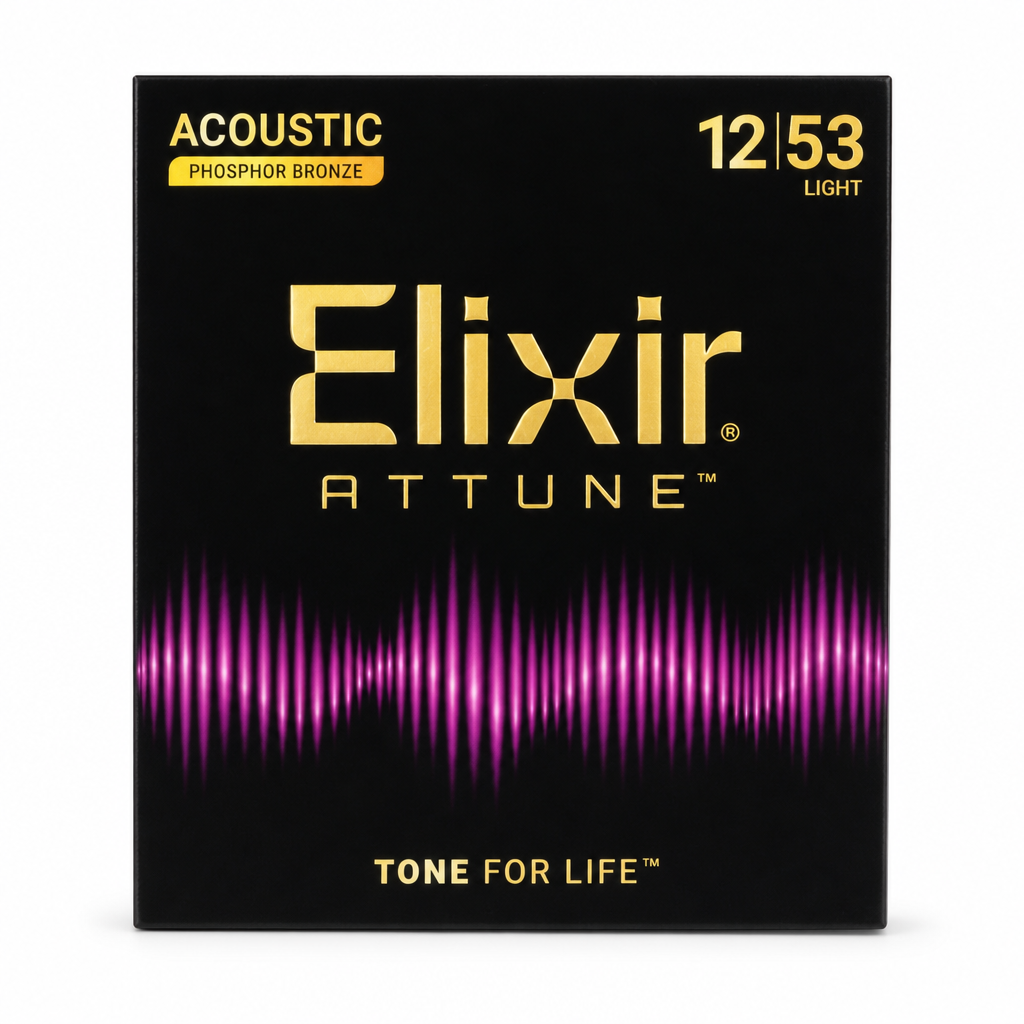 Elixir Attune Phosphor Bronze 어튠 통기타 스트링 012-053 (21052)