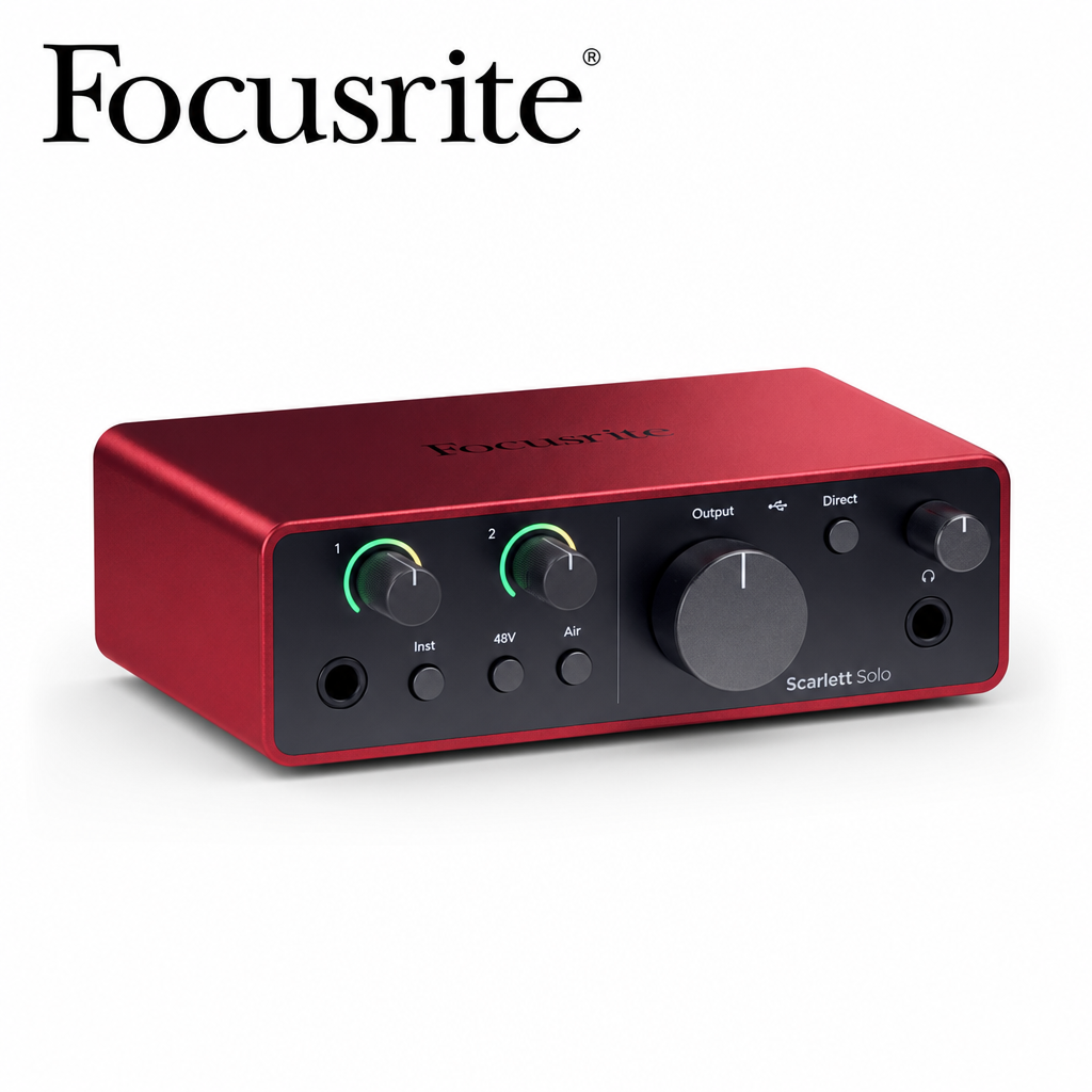 Focusrite Scarlett Solo (4th Gen)