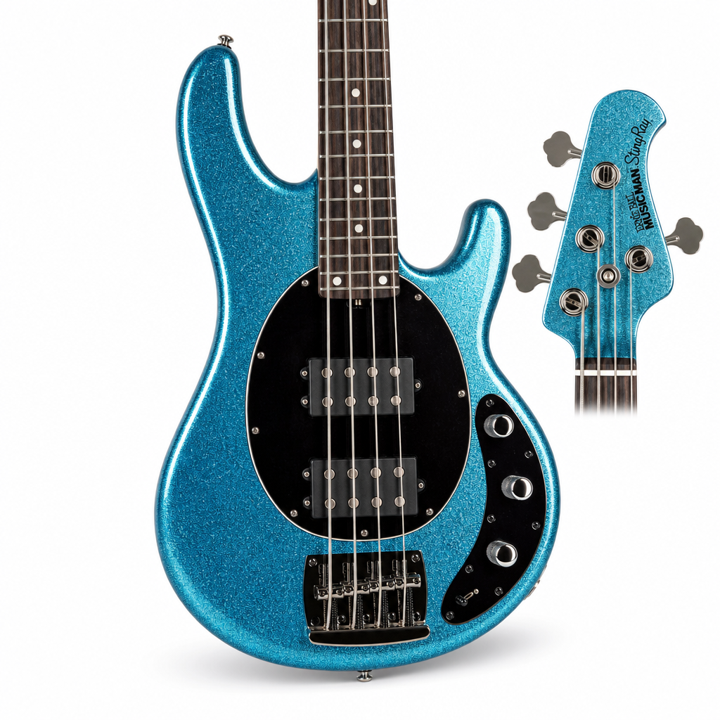 MusicMan Stingray Special HH 베이스기타 (Ocean Sparkle)