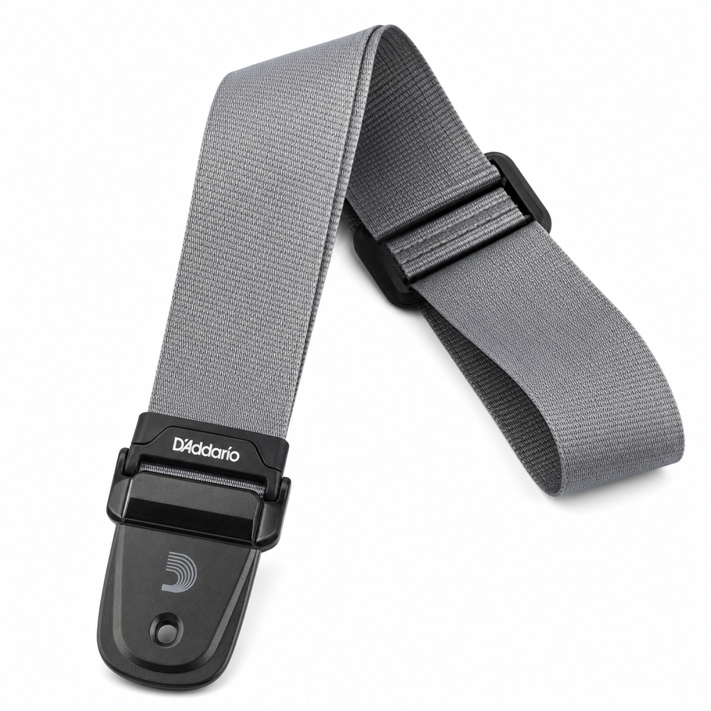 다다리오 Daddario Auto Lock 스트랩 Metal Grey (50BAL09)
