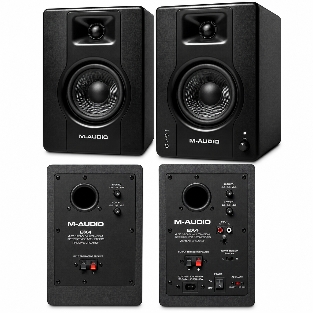 M-Audio BX4 모니터스피커 (1조)