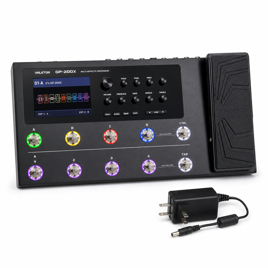 Valeton GP-200X 멀티이펙터 (어댑터 포함)