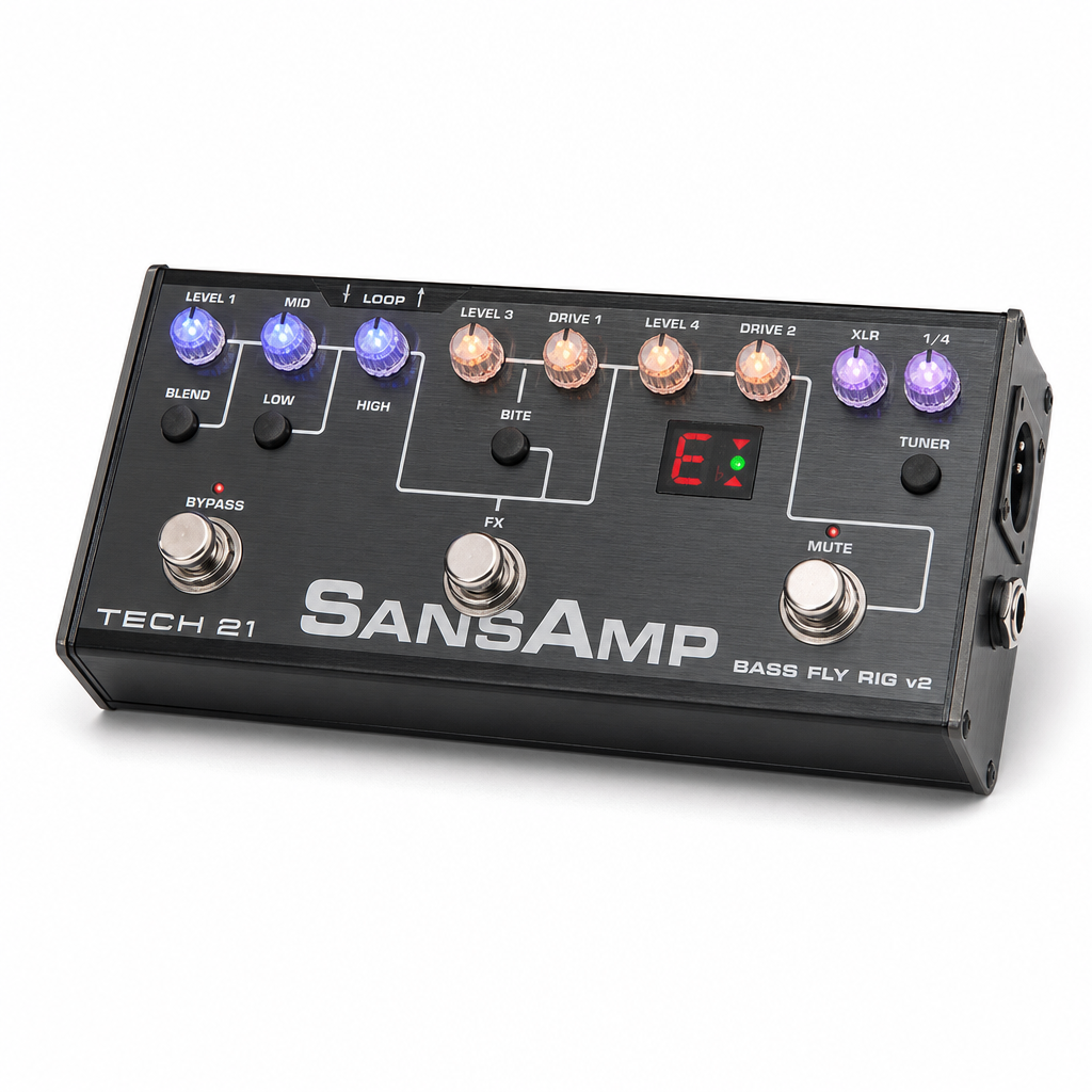 Tech21 Bass Fly Rig 베이스 멀티이펙터 V2