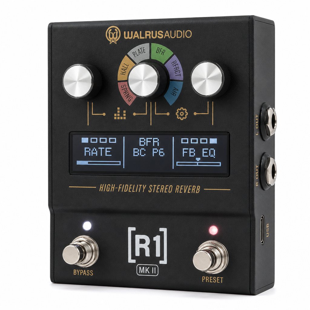 Walrus Audio Mako R1 스테레오 리버브 MK-II