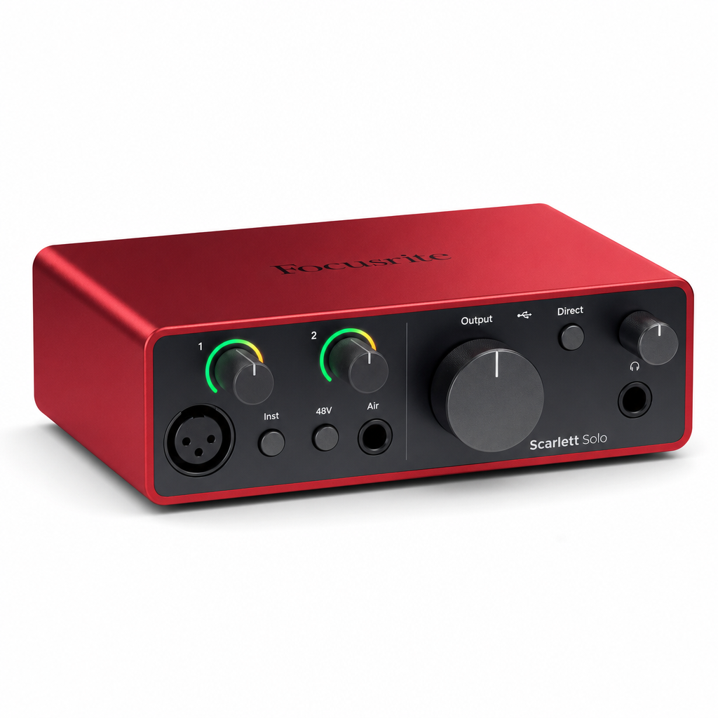 Focusrite Scarlett Solo 4th Gen