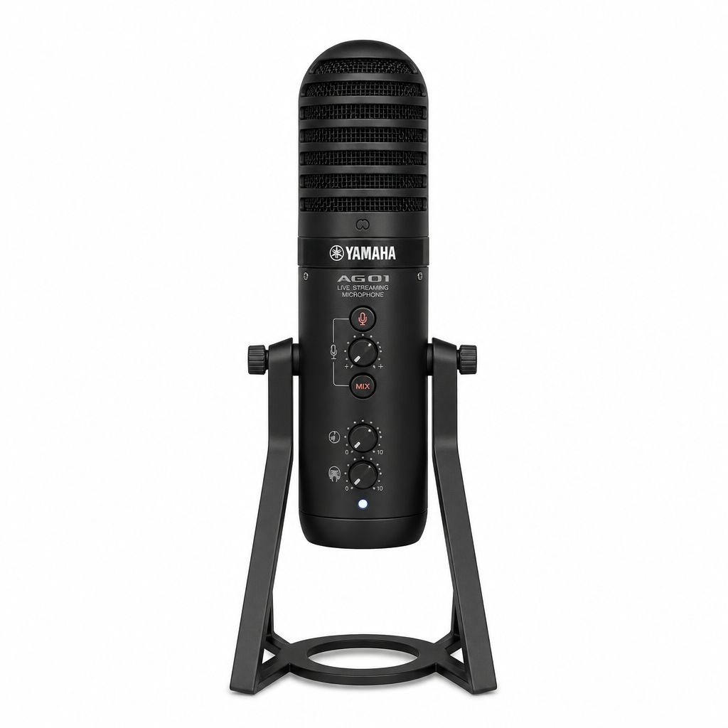 Yamaha AG01 / 라이브 스트리밍 USB 마이크 (Black)