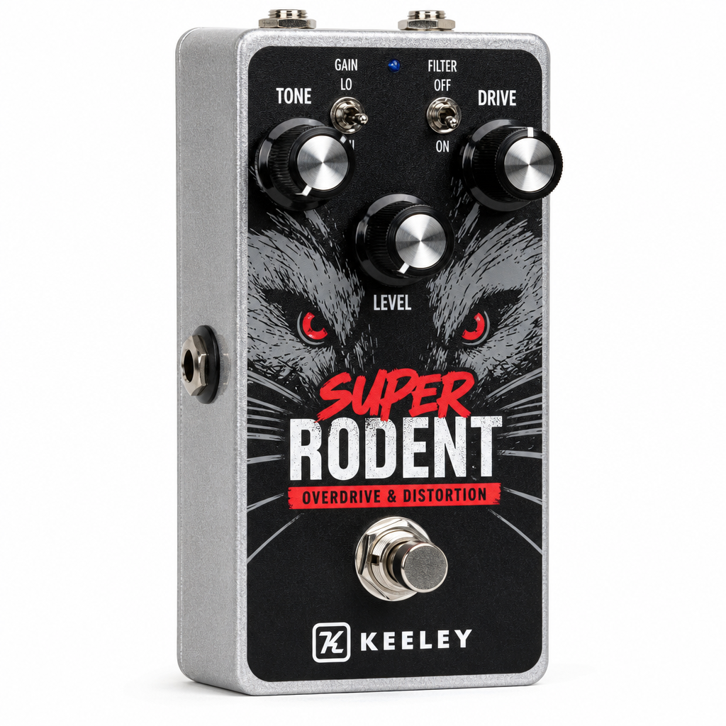 Keeley Super Rodent 오버드라이브 & 디스토션