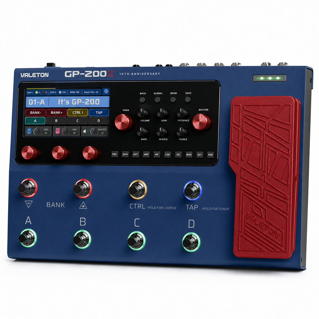 Valeton GP-200X 멀티이펙터 (어댑터 포함)