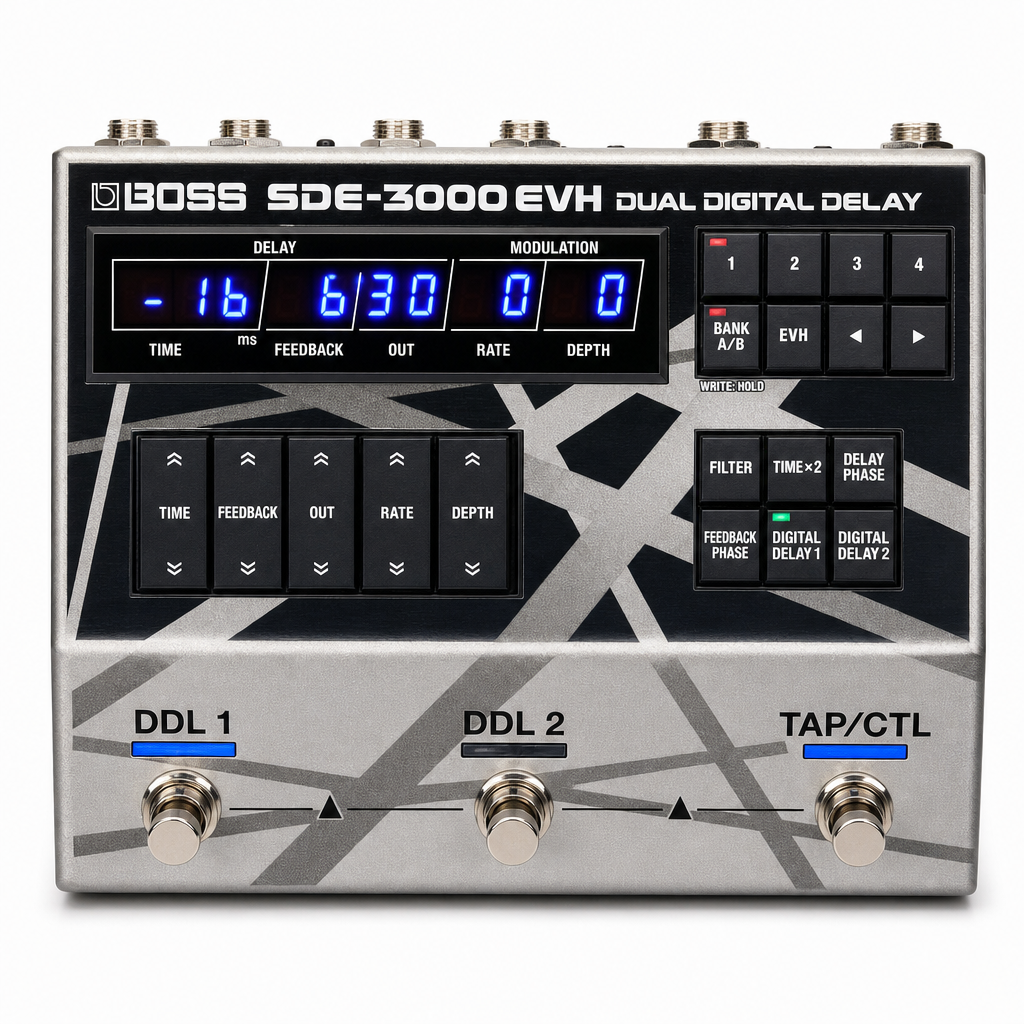 Boss SDE-3000EVH 반 헤일런 듀얼 디지털 딜레이